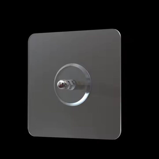 Transparent Adhesive Wall Hooks for Waterproof Acrylic Sign Mounting