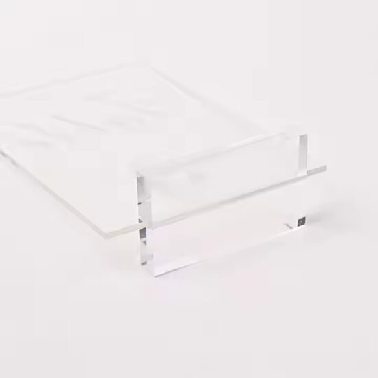 Custom Transparent Acrylic Office Desk Name Plate