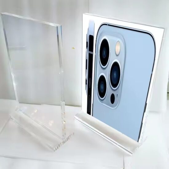 High-Quality Acrylic Desktop Sign Holder for Advertising