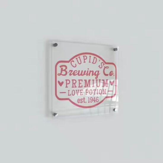 Wholesale Wall-Mounted Acrylic Business Door Sign