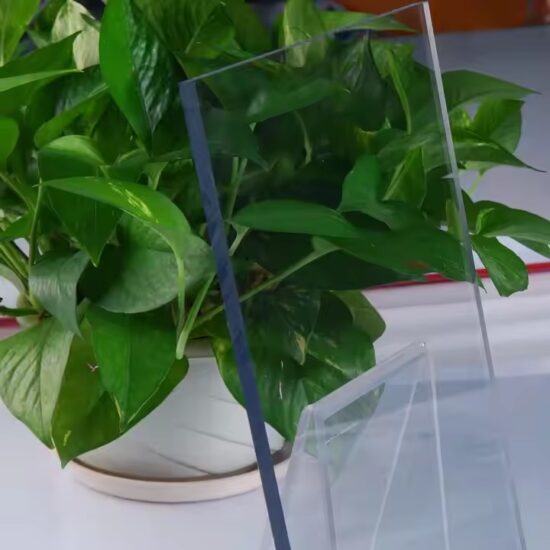 Blank Transparent Acrylic Sheet Panel for Multipurpose Use