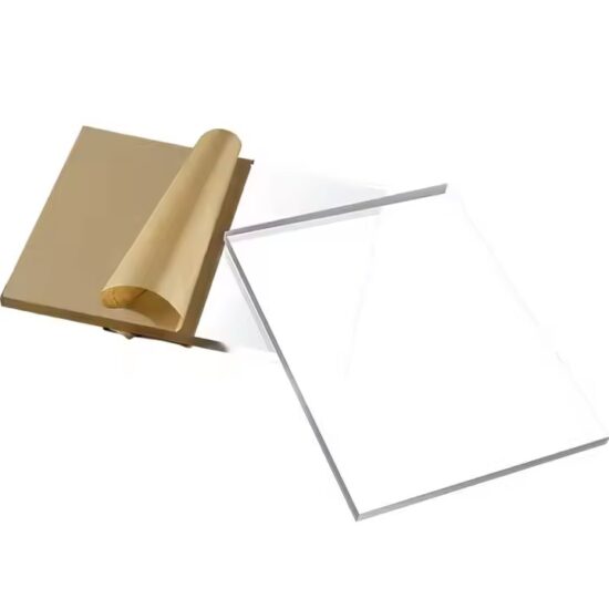 Blank Transparent Acrylic Sheet Panel for Multipurpose Use