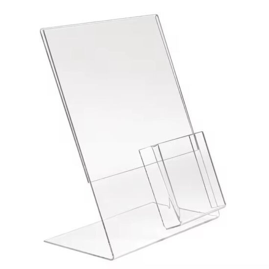 Bestselling Clear Acrylic Menu Label Holder Display