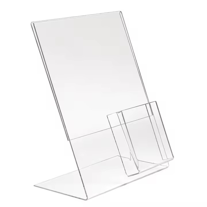 Bestselling Clear Acrylic Menu Label Holder Display