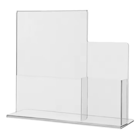 Bestselling Clear Acrylic Menu Label Holder Display