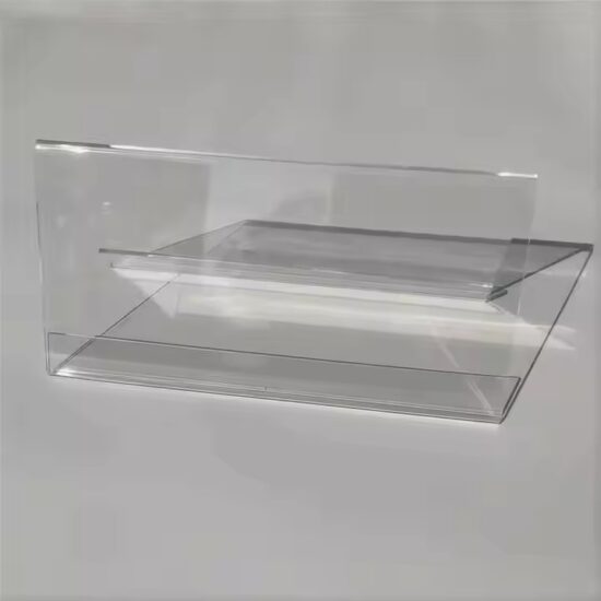 V-Shaped Acrylic Office Desk Name Plate with Custom Printing