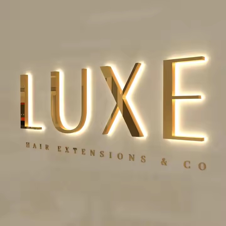 Personalized 3D Acrylic Outdoor Sign with Custom Logo for Businesses