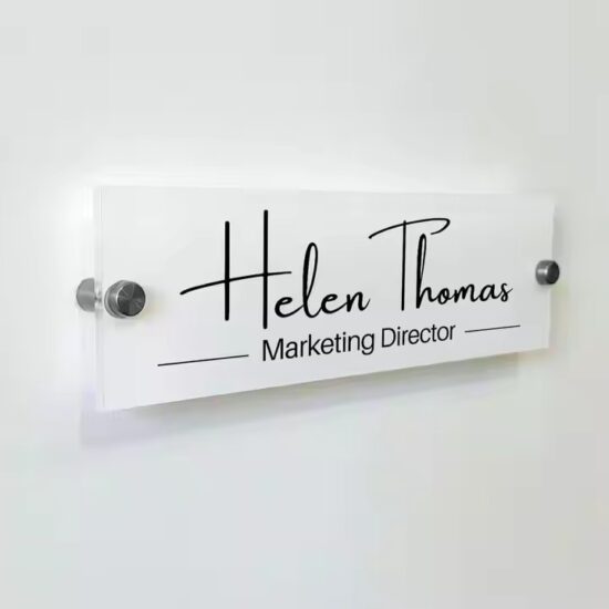 Best-Selling Executive Office Acrylic Wall Sign