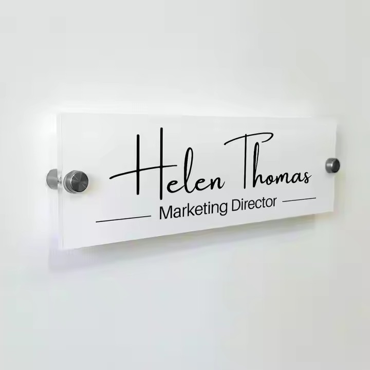 Best-Selling Executive Office Acrylic Wall Sign