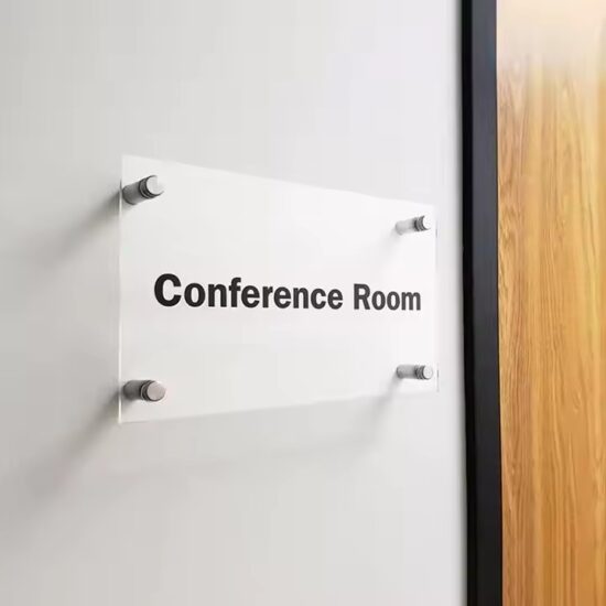 Best-Selling Executive Office Acrylic Wall Sign