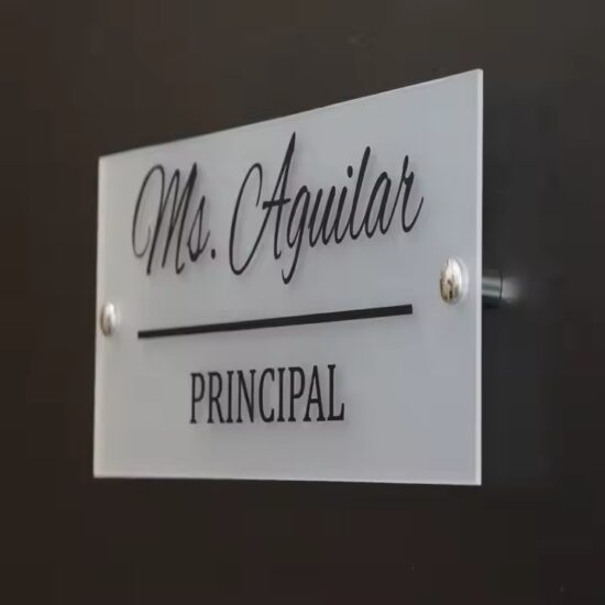Best-Selling Executive Office Acrylic Wall Sign