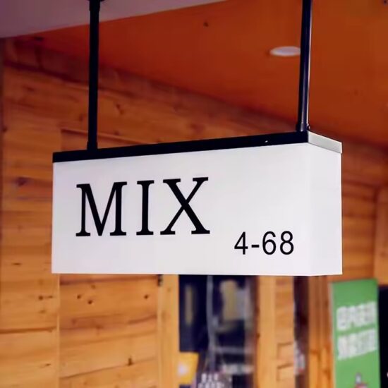 LED Acrylic Outdoor Signboard for Store Name Branding