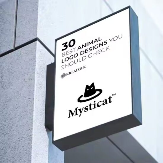 LED Acrylic Outdoor Signboard for Store Name Branding