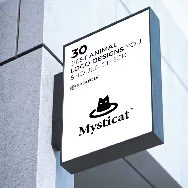 LED Acrylic Outdoor Signboard for Store Name Branding