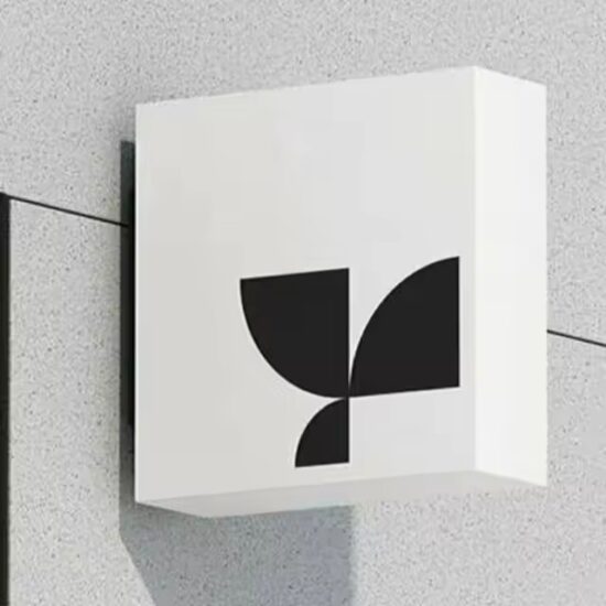 Double-Sided LED Acrylic Sign for Outdoor Advertising