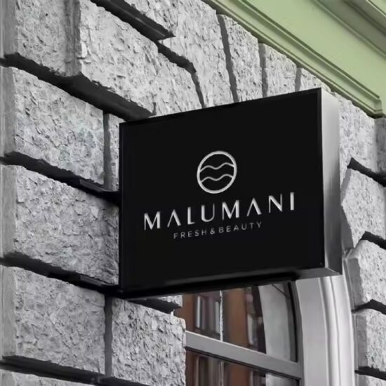 LED Illuminated Outdoor Acrylic Business Sign