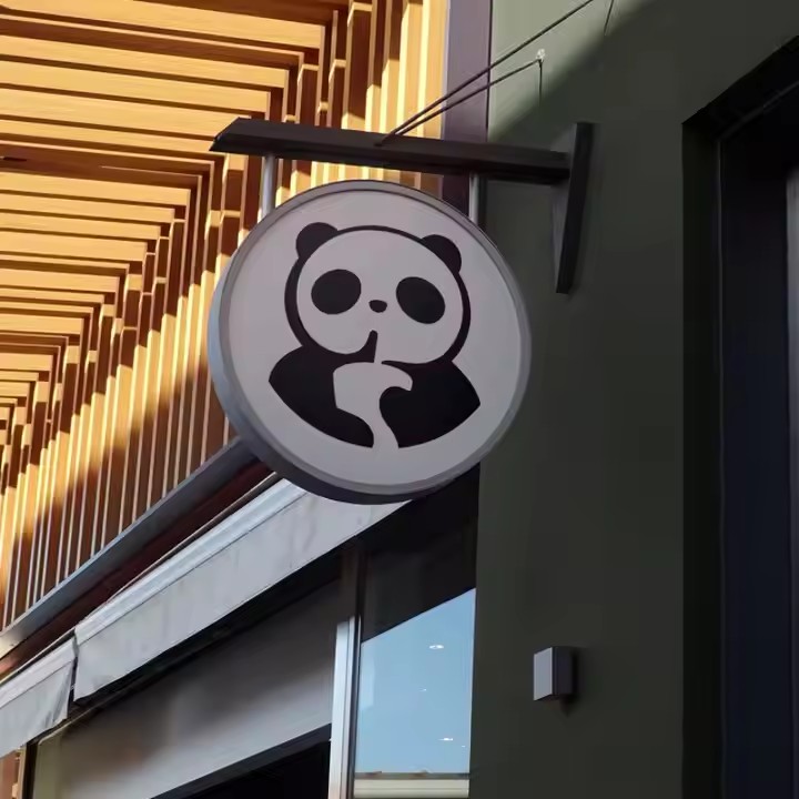 Waterproof Double-Sided LED Acrylic Sign for Storefront Advertising