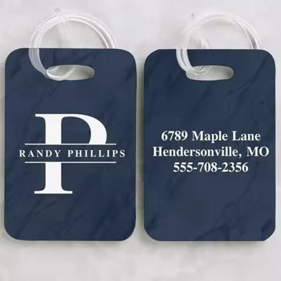 Clear Reserved Acrylic Seat Tags for Events