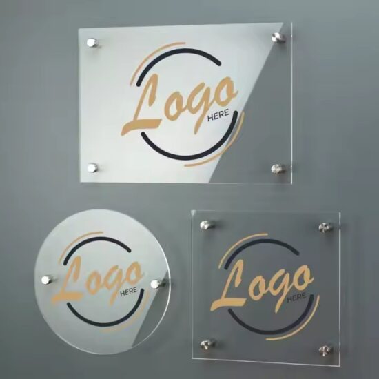 Factory Direct Acrylic Business Office Wall Sign