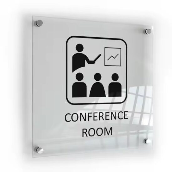 Factory Direct Acrylic Business Office Wall Sign