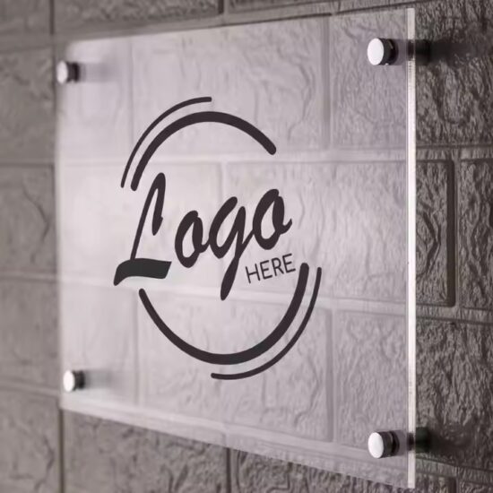 Factory Direct Acrylic Business Office Wall Sign