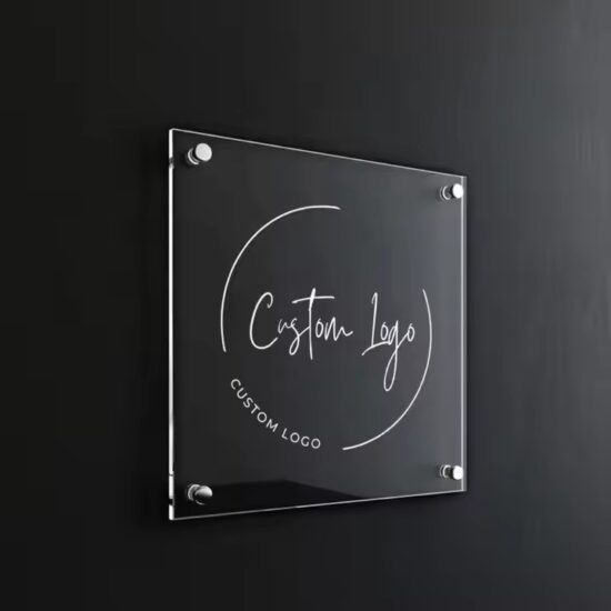 Factory Direct Acrylic Business Office Wall Sign