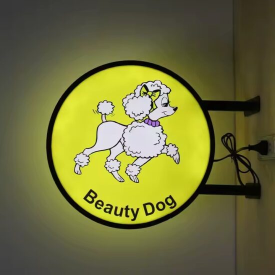 Waterproof Outdoor Acrylic Sign for Commercial Use