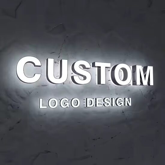 Outdoor Acrylic Letter Sign for Retail Storefront Branding