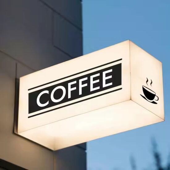 Premium Outdoor Acrylic Sign for Business Branding