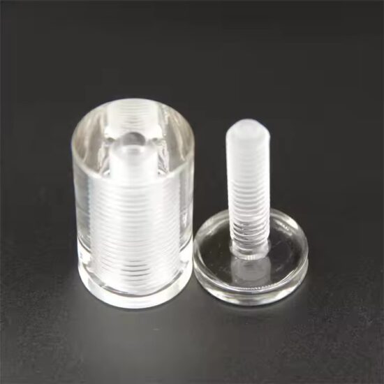 Custom Clear Acrylic Sign Standoffs and Nuts