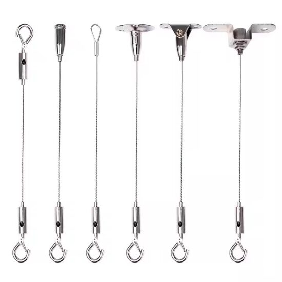 New Design Aluminum Alloy Hanging Hardware for Acrylic Signs