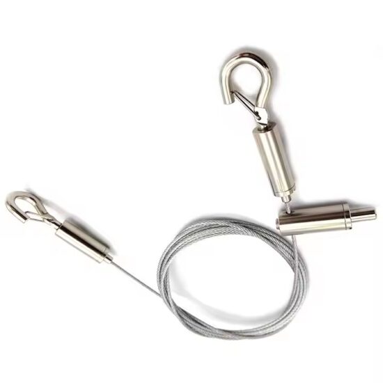 New Design Aluminum Alloy Hanging Hardware for Acrylic Signs