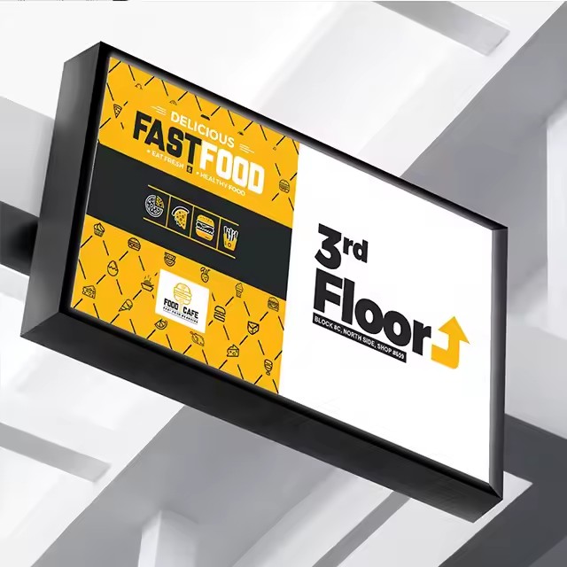 High-Quality Custom Outdoor Acrylic Sign for Commercial Use
