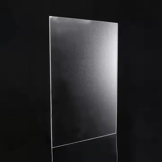 Custom Extruded Frosted Acrylic Sheets with Matte Finish