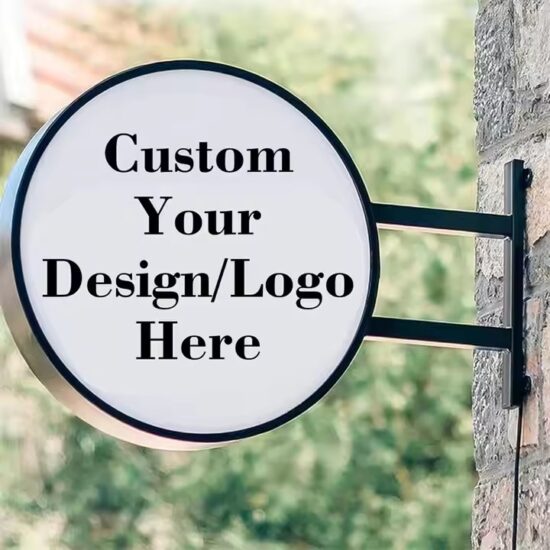 Custom Outdoor Acrylic Sign for Commercial Storefront Branding