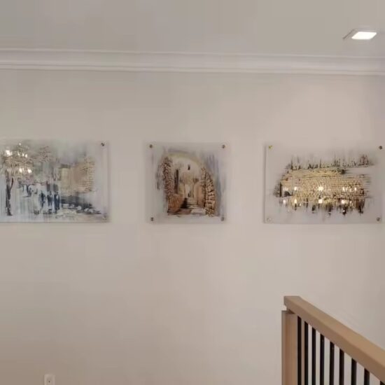 Custom Printed Acrylic Sign for Indoor Hotel Decoration and Wayfinding