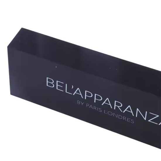 Premium acrylic office desk name plate with custom printing