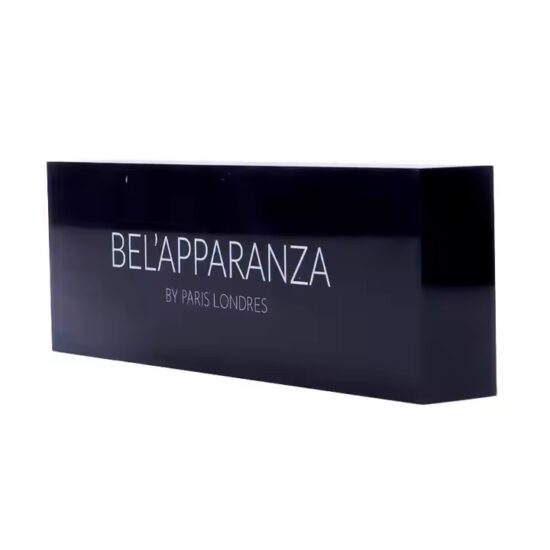 Premium acrylic office desk name plate with custom printing