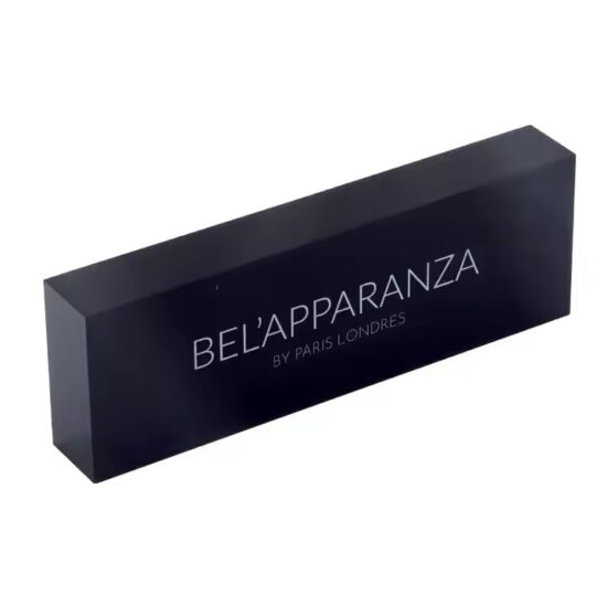 Premium acrylic office desk name plate with custom printing