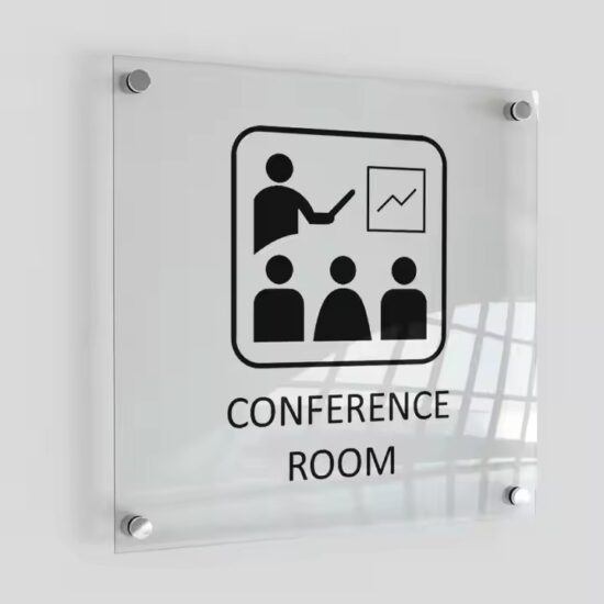 Custom Personalized Printed Acrylic Sign for Business and Events