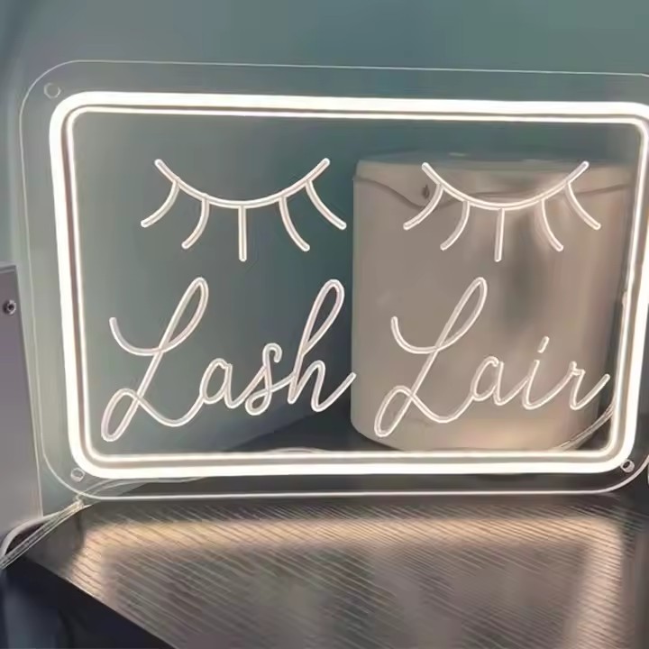 Custom Laser Engraved LED Acrylic Sign
