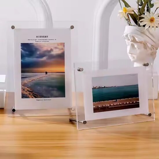 Custom Size Frosted Transparent Acrylic Panels