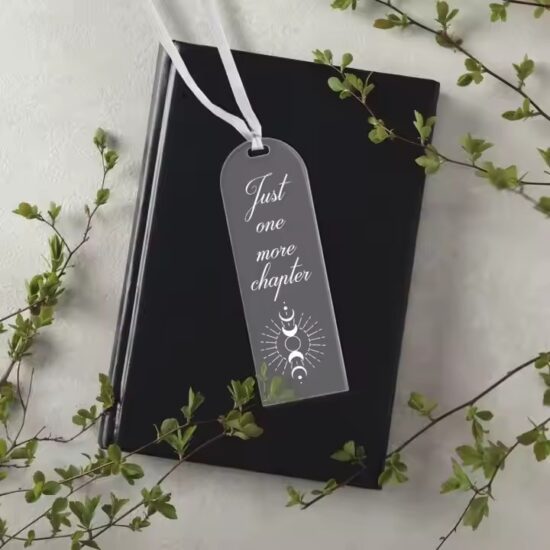 Eco-Friendly Transparent Acrylic Luggage Tag with Custom Logo