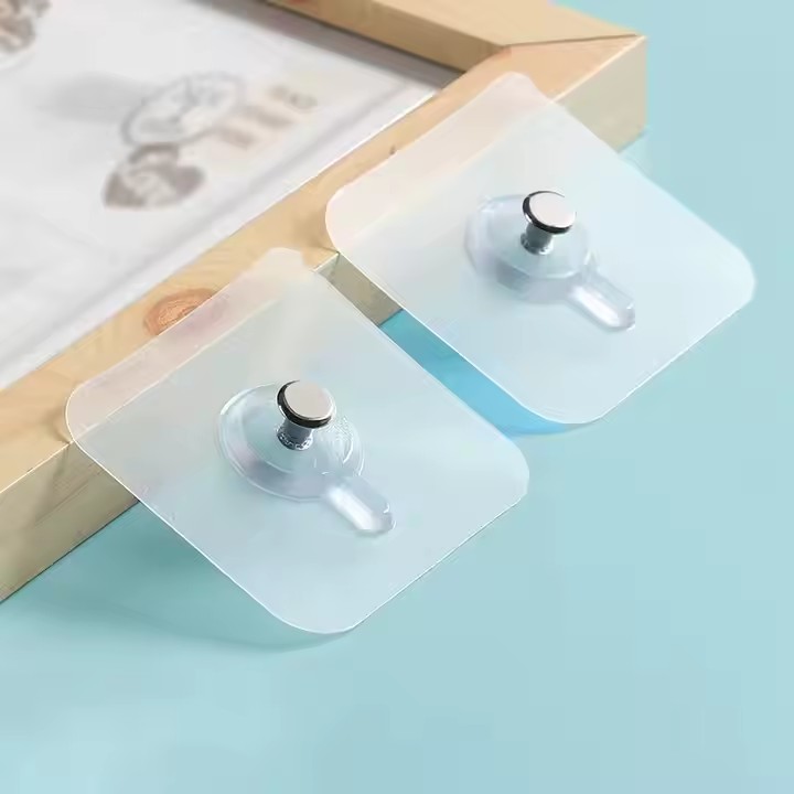 Premium Clear 3M Adhesive Hooks for Acrylic Sign Wall Mounting
