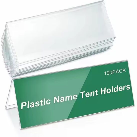 Custom sublimation acrylic desk name plate for meeting use