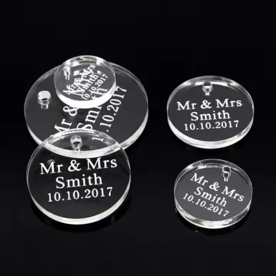 Custom Laser Cut Acrylic Name Tag