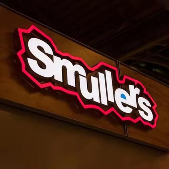 Custom Outdoor Acrylic Sign for Storefront Branding