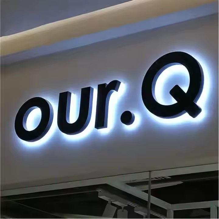 Custom Outdoor Acrylic Sign for Storefront Branding