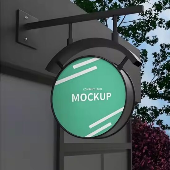 Custom 3D Printed Acrylic Business Sign for Outdoor Branding