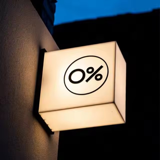Custom Graphic LED Outdoor Acrylic Sign